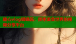 糖心vlog锅锅酱：探索美食世界的视频分享平台