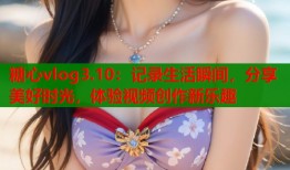 糖心vlog3.10：记录生活瞬间，分享美好时光，体验视频创作新乐趣