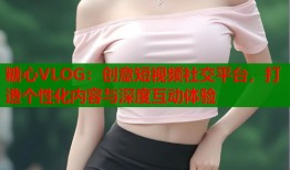 糖心VLOG：创意短视频社交平台，打造个性化内容与深度互动体验