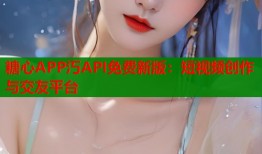 糖心APP汅API免费新版：短视频创作与交友平台