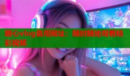 糖心vlog备用网址：随时随地观看精彩视频