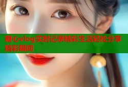 糖心vlog实时记录精彩生活轻松分享精彩瞬间