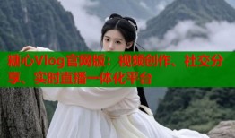 糖心Vlog官网版：视频创作、社交分享、实时直播一体化平台