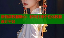 唐伯虎校服糖心：轻松打造个性化校服设计平台