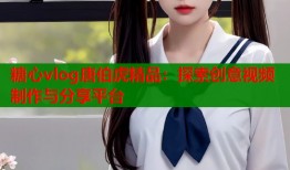 糖心vlog唐伯虎精品：探索创意视频制作与分享平台