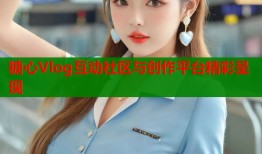 糖心Vlog互动社区与创作平台精彩呈现