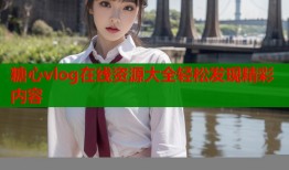 糖心vlog在线资源大全轻松发现精彩内容