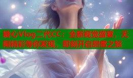 糖心Vlog二代CC：全新视觉盛宴，无限精彩等你发现，即刻开启甜蜜之旅