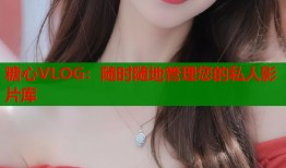 糖心VLOG：随时随地管理您的私人影片库