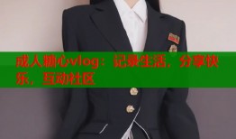 成人糖心vlog：记录生活，分享快乐，互动社区
