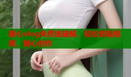 糖心vlog免费版破解，轻松剪辑视频，随心创作