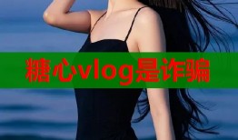 糖心vlog是诈骗