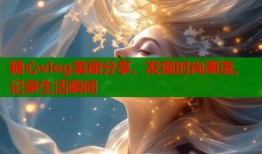 糖心vlog美丽分享，发现时尚潮流，记录生活瞬间