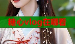 糖心vlog在哪看