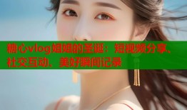 糖心vlog姐姐的圣诞：短视频分享、社交互动、美好瞬间记录