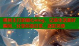 桃桃主打的糖心vlog，记录生活美好瞬间，分享创意日常，激发灵感