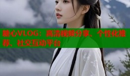 糖心VLOG：高清视频分享、个性化推荐、社交互动平台