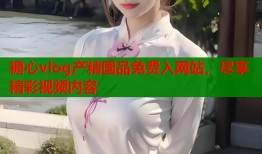 糖心vlog产精国品免费入网站，尽享精彩视频内容