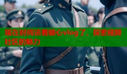 现在时间该看糖心vlog了，探索视频社区的魅力