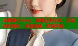 成都糖心Vlog，甜蜜记录分享，发现城市精彩，高清流畅，即刻开启