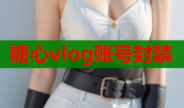 糖心vlog账号封禁
