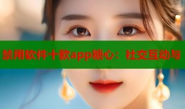 禁用软件十款app糖心：社交互动与