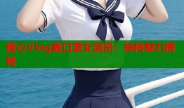 糖心Vlog戴口罩女演员：神秘魅力揭秘