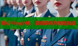 糖心Vlog小桃：甜美瞬间与惊险挑战
