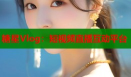 糖星Vlog：短视频直播互动平台