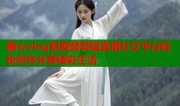 糖心vlog短视频剪辑直播社交平台轻松创作分享精彩生活
