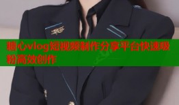 糖心vlog短视频制作分享平台快速吸粉高效创作
