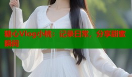 糖心Vlog小桃：记录日常，分享甜蜜瞬间