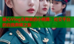 糖心Vlog失敗後的小桃醬：社交平台的自我救赎之旅