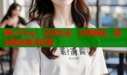 糖心Vlog：记录生活，分享瞬间，随时随地高清观看