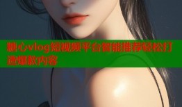 糖心vlog短视频平台智能推荐轻松打造爆款内容