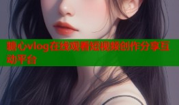 糖心vlog在线观看短视频创作分享互动平台
