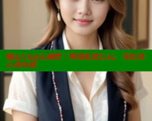 糖心Vlog女神榜：解锁私密日记，零距离心动体验