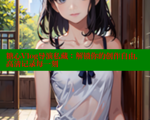 糖心Vlog导演私藏：解锁你的创作自由，高清记录每一刻