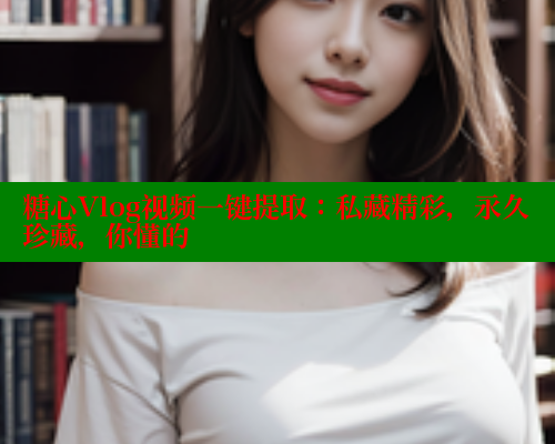 糖心Vlog视频一键提取：私藏精彩，永久珍藏，你懂的
