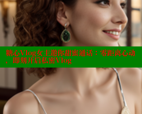 糖心Vlog女主邀你甜蜜通话：零距离心动，即刻开启私密Vlog