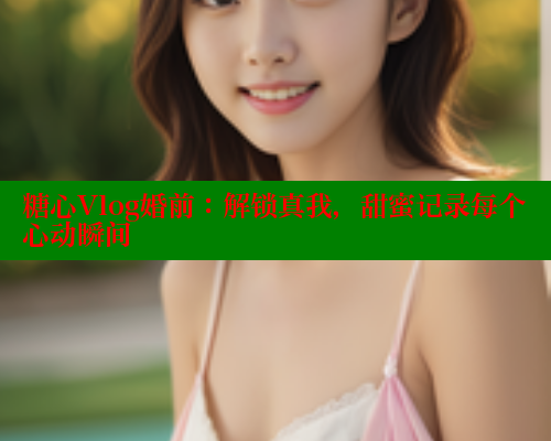 糖心Vlog婚前：解锁真我，甜蜜记录每个心动瞬间