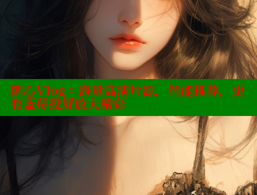 糖心Vlog：海量高清片源，智能推荐，更有蓝莓投屏放大精彩