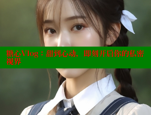 糖心Vlog：甜到心动，即刻开启你的私密视界