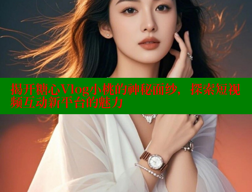 揭开糖心Vlog小桃的神秘面纱，探索短视频互动新平台的魅力