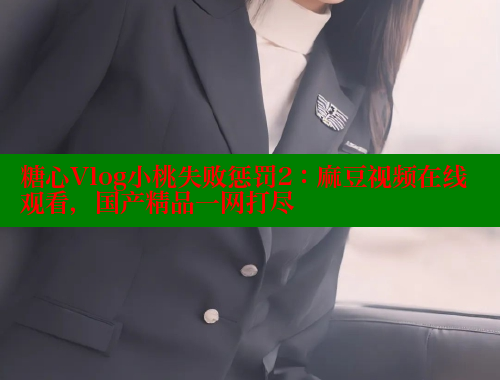糖心Vlog小桃失败惩罚2：麻豆视频在线观看，国产精品一网打尽