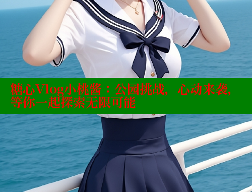 糖心Vlog小桃酱：公园挑战，心动来袭，等你一起探索无限可能