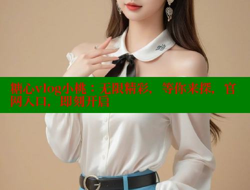 糖心vlog小桃：无限精彩，等你来探，官网入口，即刻开启