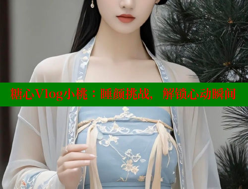 糖心Vlog小桃：睡颜挑战，解锁心动瞬间