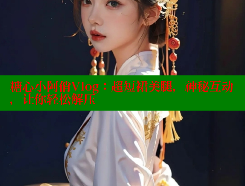 糖心小阿俏Vlog：超短裙美腿，神秘互动，让你轻松解压