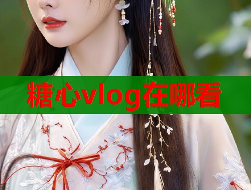 糖心vlog在哪看